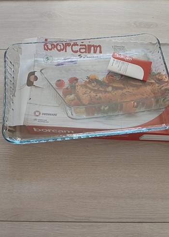 Borcam Cam Fırın Kabı - Kahverengi