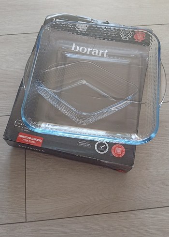 Borart Cam Kare Kek Kalıbı