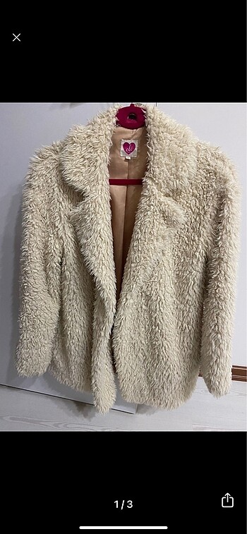 Peluş mont