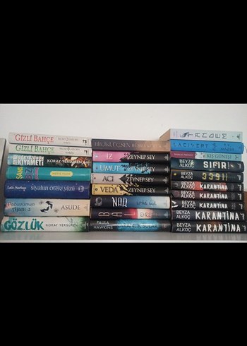 Çeşitli Roman Kitapları Koleksiyonu