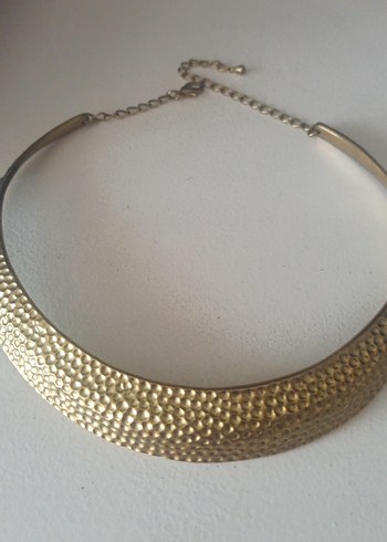 Altın Renkli kolye tasma - Görsel 2