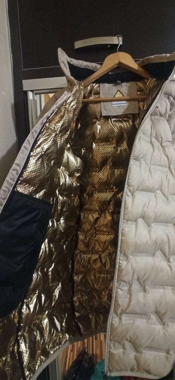 Bej Kadın Midi Kaban Fermuarlı orjinal marka - Görsel 5