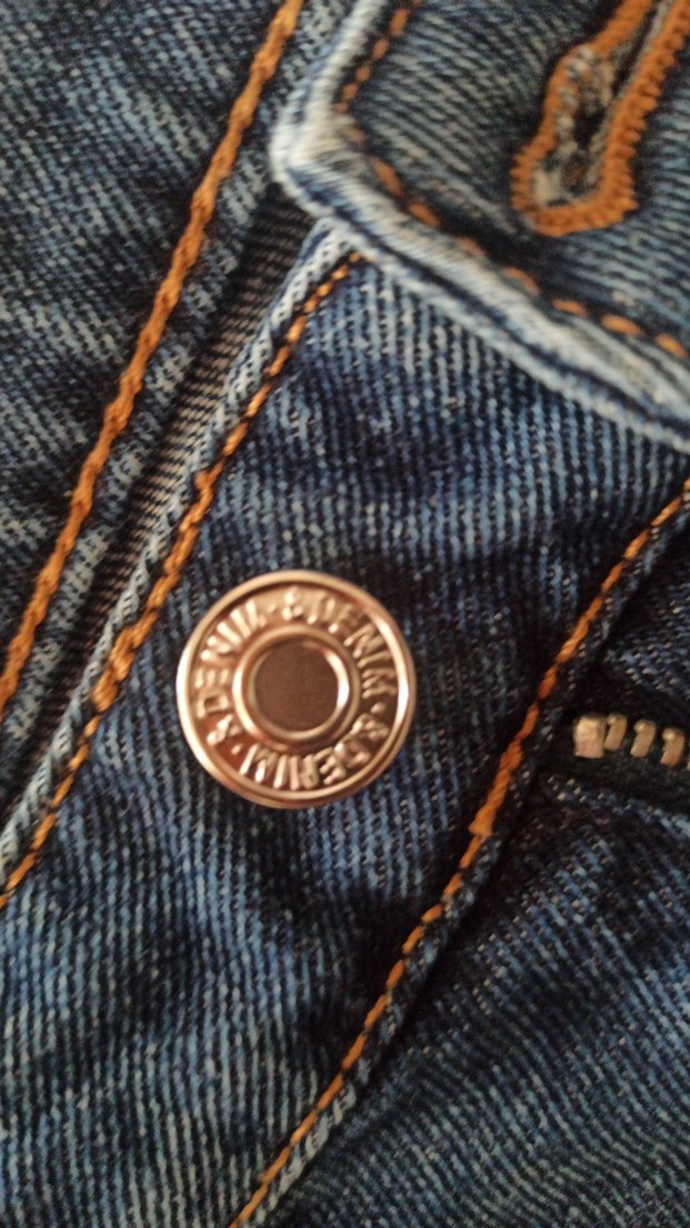 Lacivert Kadın Denim Mini Şort - Görsel 4