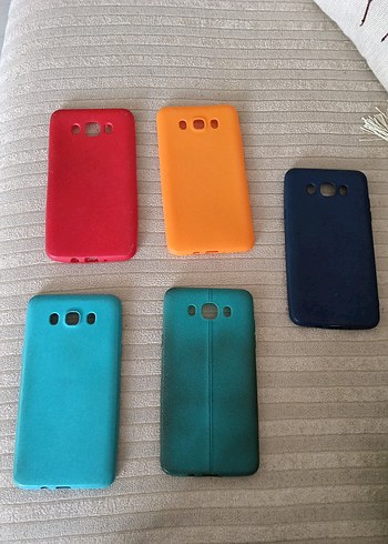 Renkli Elastik Telefon Kılıfları-Samsung J7 2016