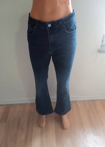 Navy Midi Kot Pantolon