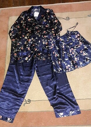 Saten pijama takımı