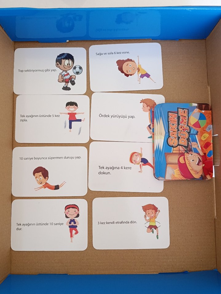 Sakin Düşme Fiziksel Aktivite Oyunu - Görsel 5