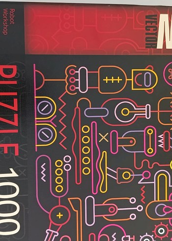 Renkli 1000 Parça Puzzle - Görsel 2