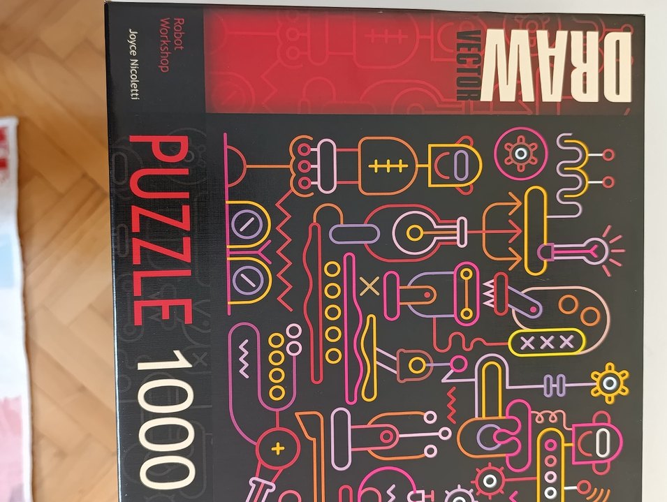 Renkli 1000 Parça Puzzle - Görsel 2