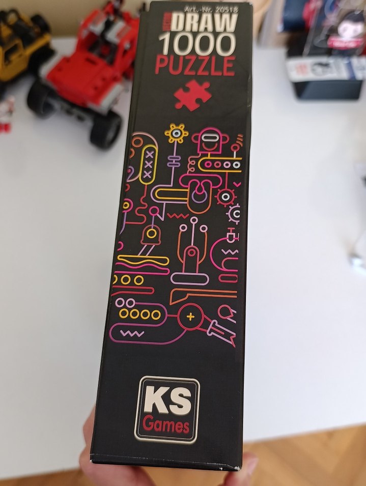 Renkli 1000 Parça Puzzle - Görsel 4