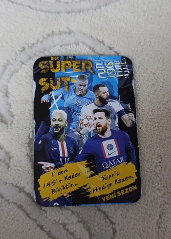 süper şut Futbol Kartları - Görsel 2