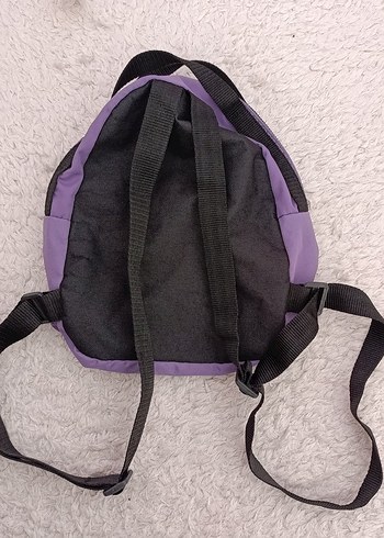 Mor Fermuarlı Kadın Sırt Çantası - Görsel 4