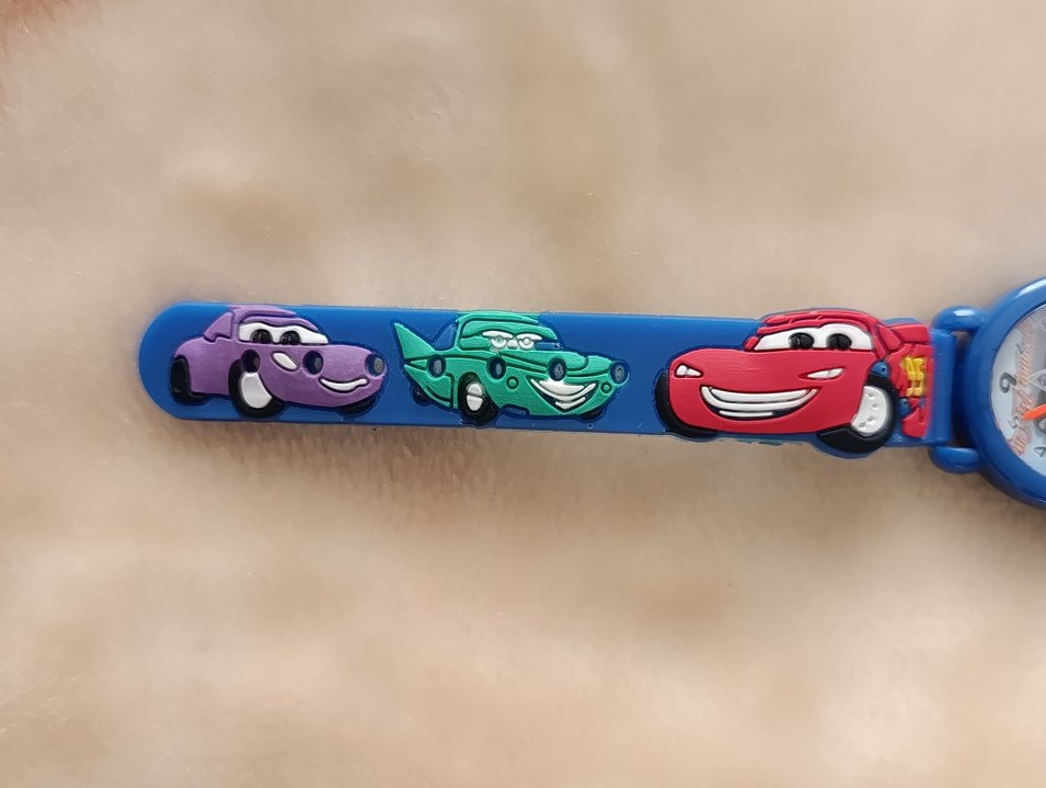 Çok Renkli Arabalar Temalı Çocuk Saati - Görsel 4