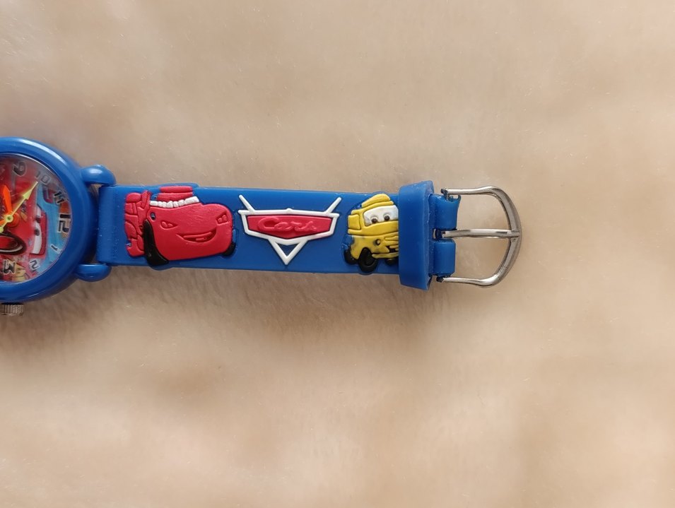 Çok Renkli Arabalar Temalı Çocuk Saati - Görsel 5