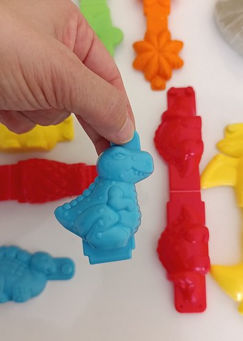 Dinozor Seti Kinetik Oyun Kumu 500g - Görsel 5