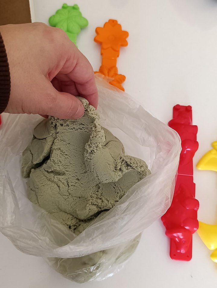 Dinozor Seti Kinetik Oyun Kumu 500g - Görsel 3