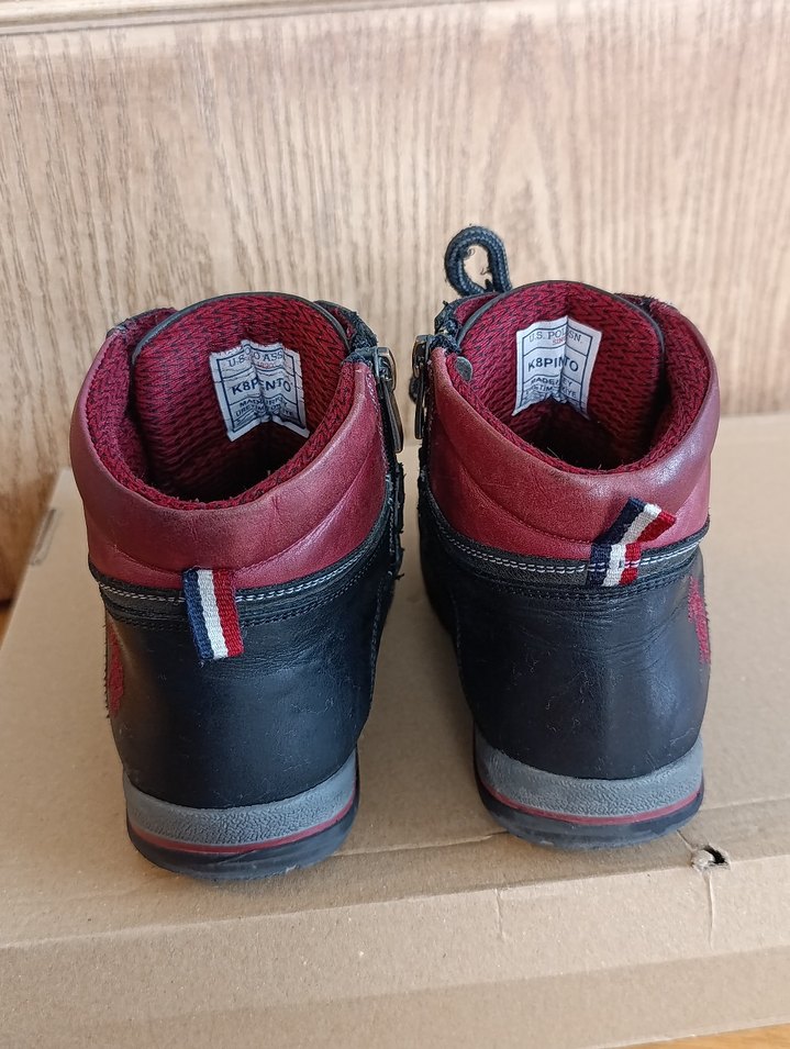 Kızıl-Siyah Cırtlı Erkek Botu - Görsel 2