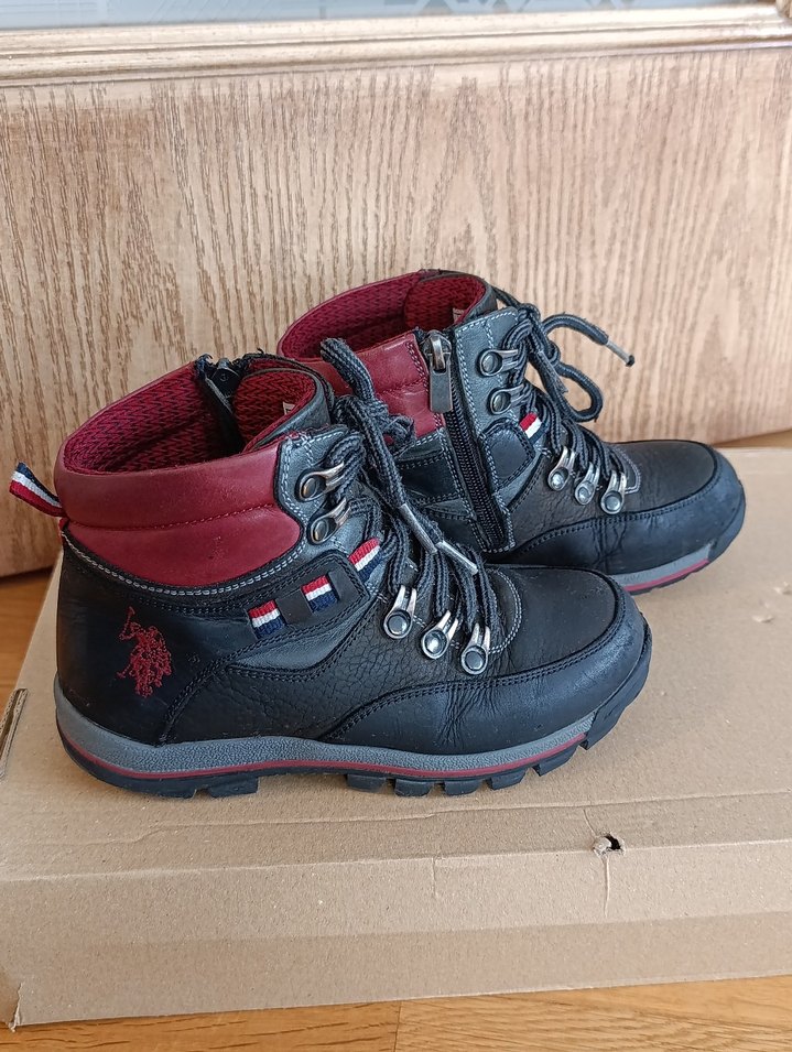 Kızıl-Siyah Cırtlı Erkek Botu - Görsel 4