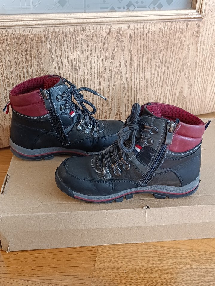 Kızıl-Siyah Cırtlı Erkek Botu - Görsel 5