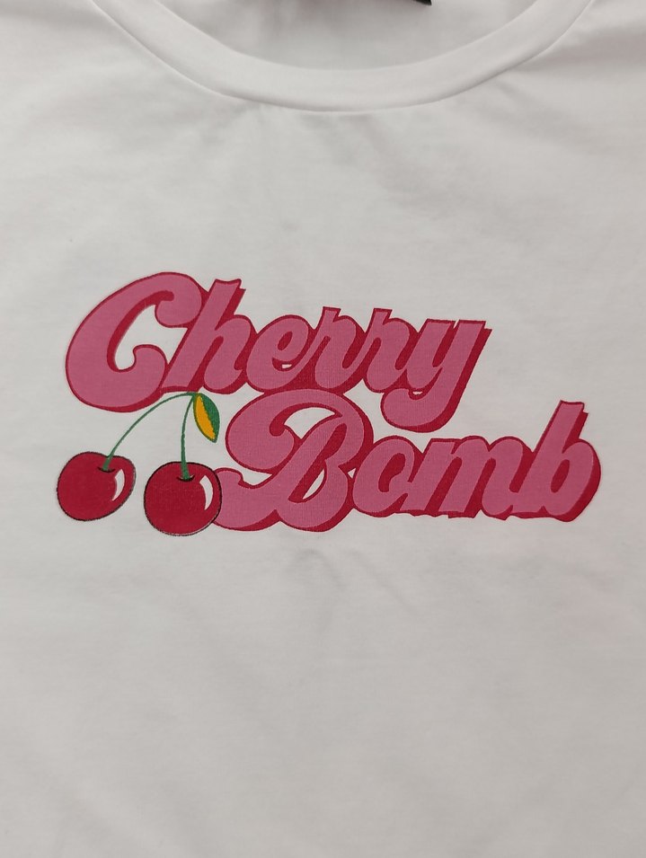 Kadın Tişört crop - Görsel 5