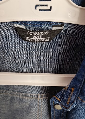 Düğmeli Erkek Çocuk Kot Gömlek - Görsel 8