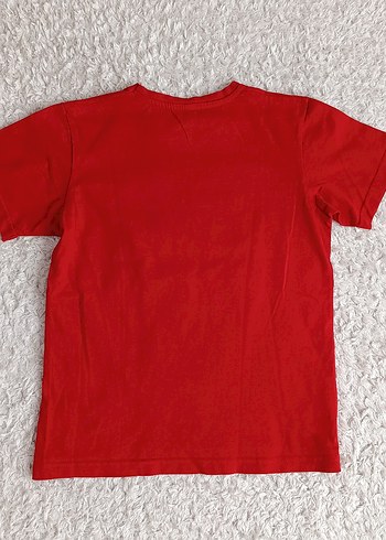 Kırmızı Atatürk Kısa Kollu Tişört - Görsel 5