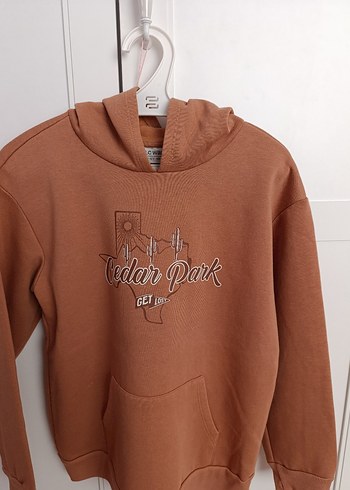 Kapüşonlu Sweatshirt - Görsel 3