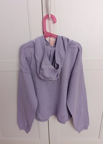 LC Waikiki Mor Kapüşonlu Sweatshirt