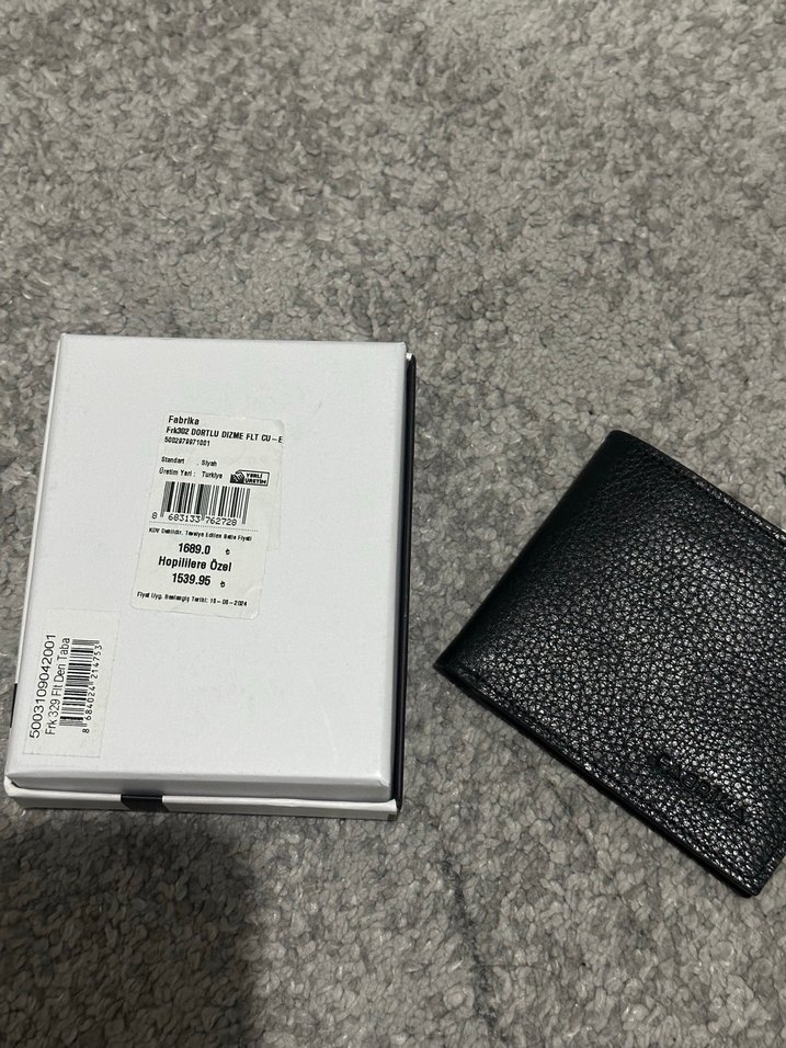 Fabrika erkek cüzdanı - Görsel 5