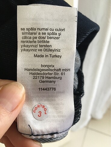 38 Beden lacivert Renk Jean Elbise