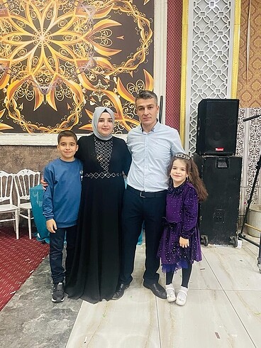 46 Beden Tesettür bayan elbise