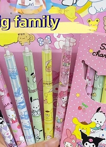 Hello kitty jel kalem 6li 