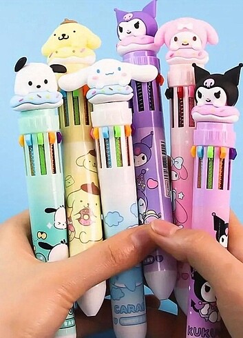 Sanrio kuromi çoklu kalem set 