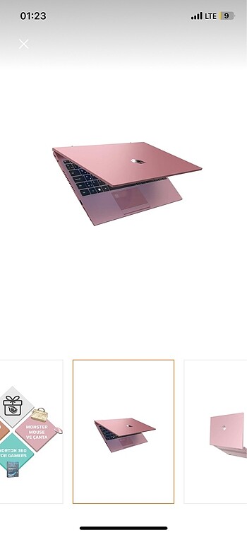 Beden Monster pembe bilgisayar