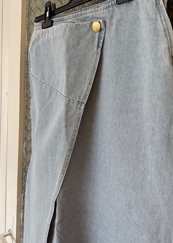 Kot etek önden düğmeli - Görsel 2