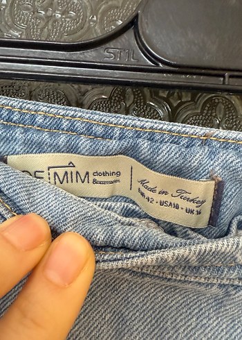 Kot etek önden düğmeli - Görsel 3