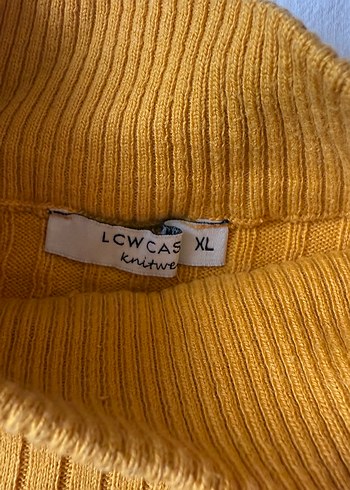 Kadın Sarı Boğazlı Kazak - Görsel 2