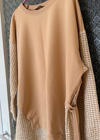 Yandan bağlamalı tunik - Görsel 3