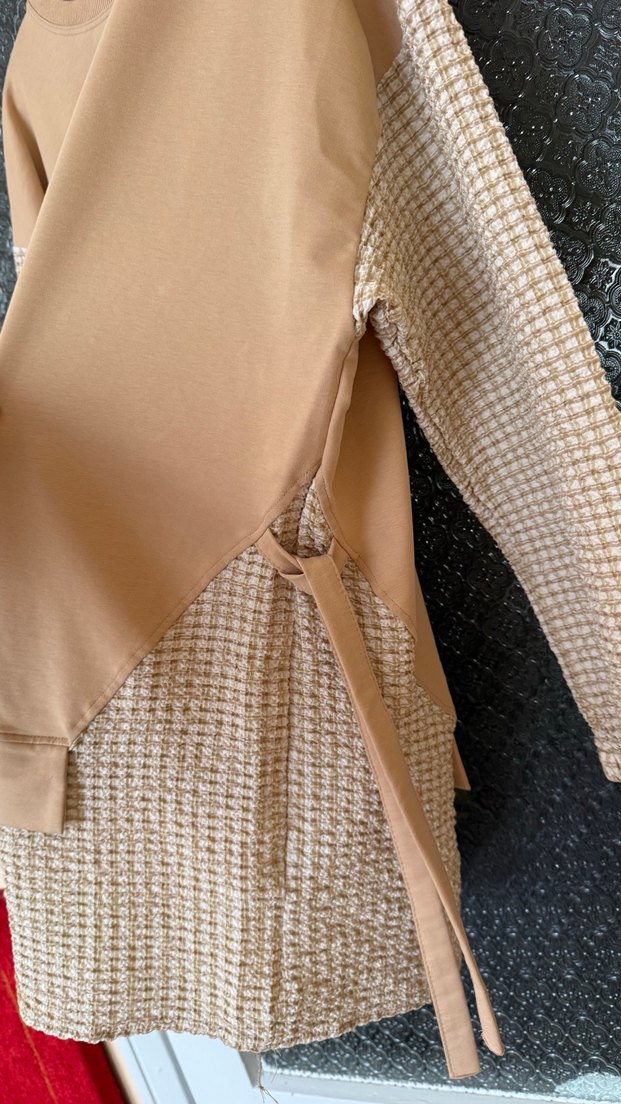 Yandan bağlamalı tunik - Görsel 2