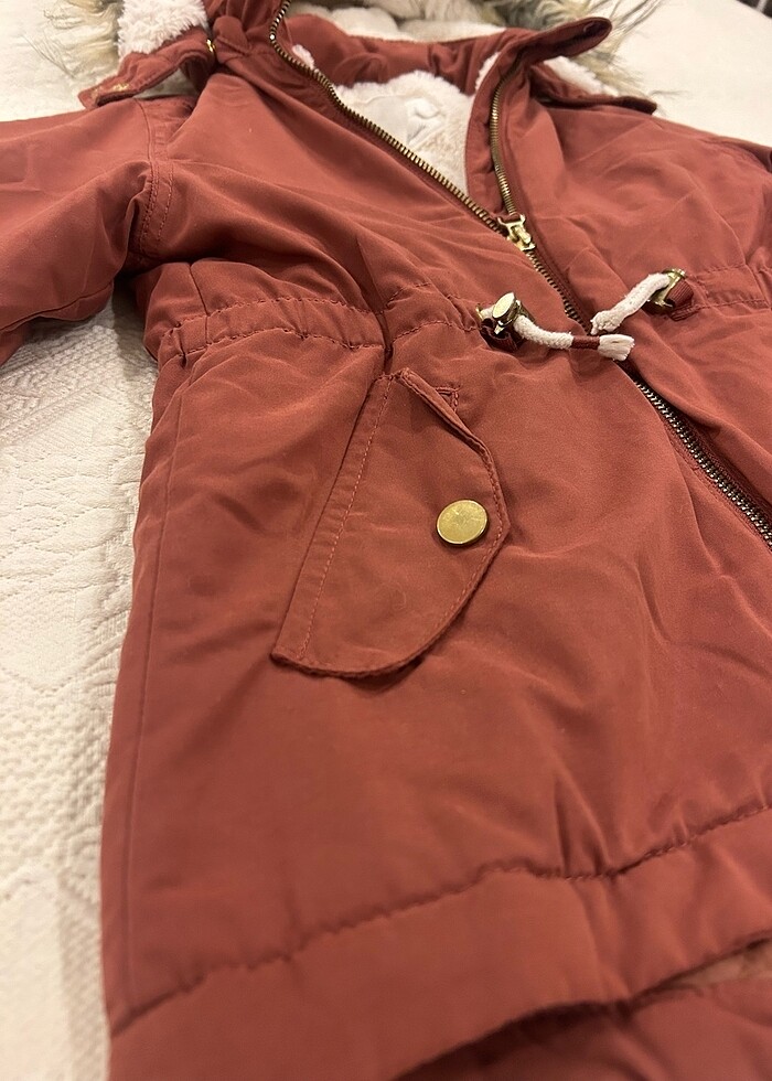 H&M Dolgulu parka 4/5 yaş - Görsel 3