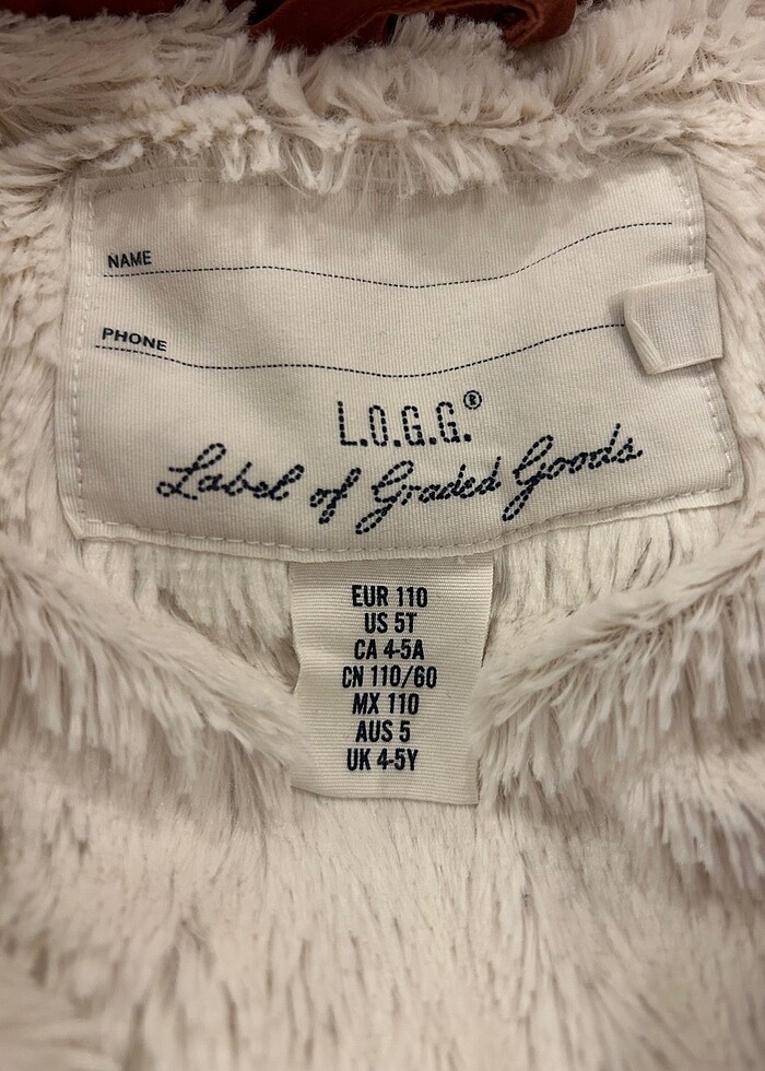 H&M Dolgulu parka 4/5 yaş - Görsel 5