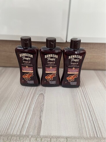 Hawaiian tropic bronzlaştırıcı yağ