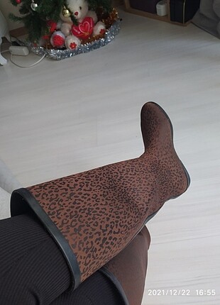 ????Leopar desenli çizme 
