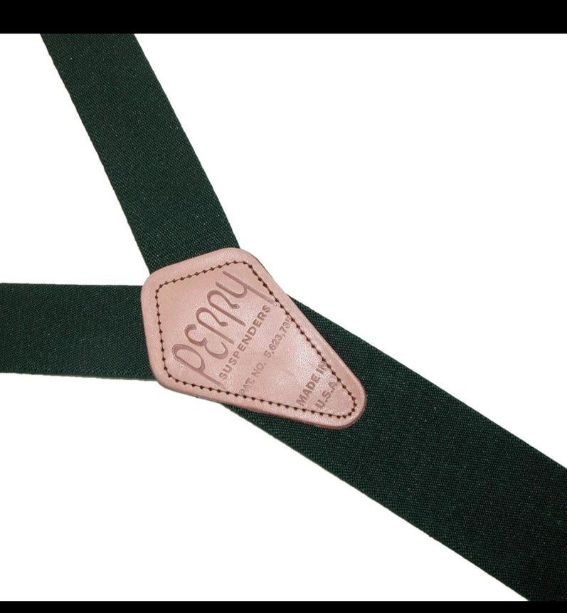 Perry Deri Askı Siyah Y Tipi Klipsli - Görsel 2