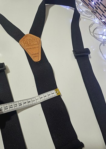 Perry Suspenders Orijinal ABD Üretimi - Görsel 2