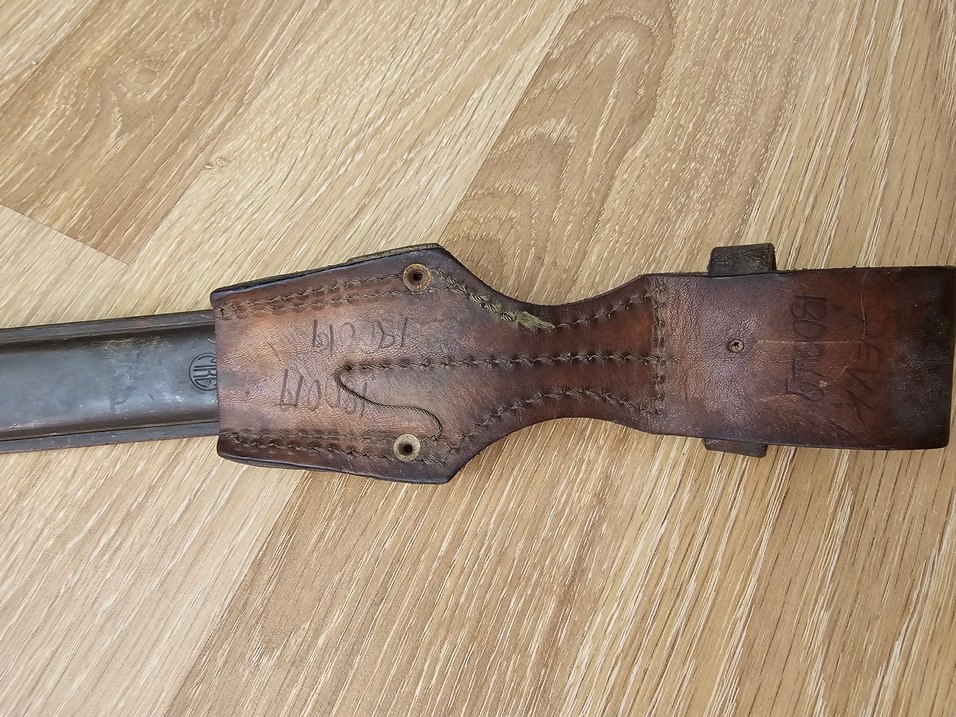 G3 Tüfeği metal süngü kılıfı 1974 Kıbrıs Barış - Görsel 5