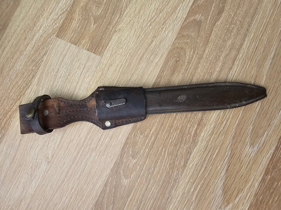 G3 Tüfeği metal süngü kılıfı 1974 Kıbrıs Barış - Görsel 3