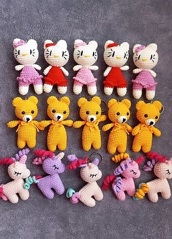 Amigurumi anahtarlık