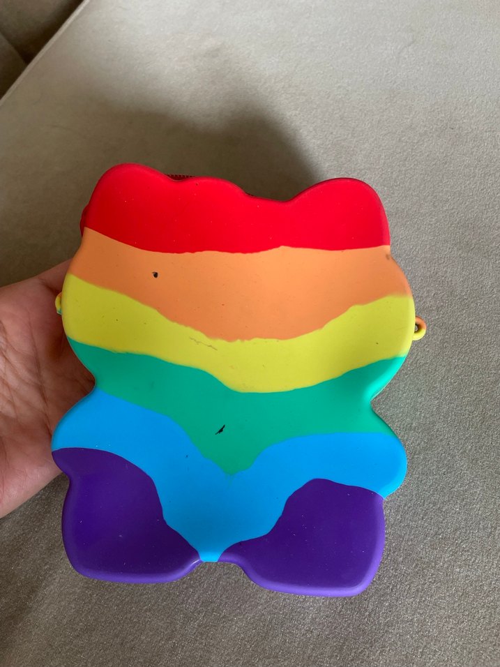 Hello Kitty Renkli Pop It Slikon Çanta - Görsel 2