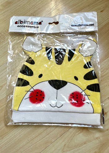 Kaplan Desenli Kulaklı Bebek Bere - Görsel 3